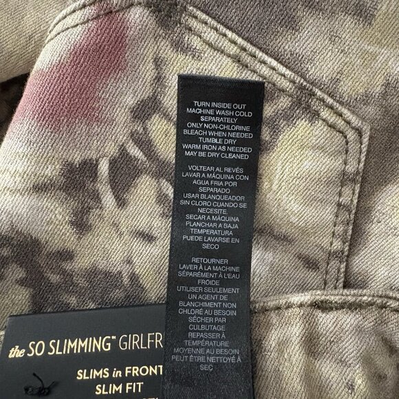 Chicos Women Sz 0.5 US 6 Floral Impression So Slimming Girlfriend Ankle Jean NWT - Picture 14 of 14